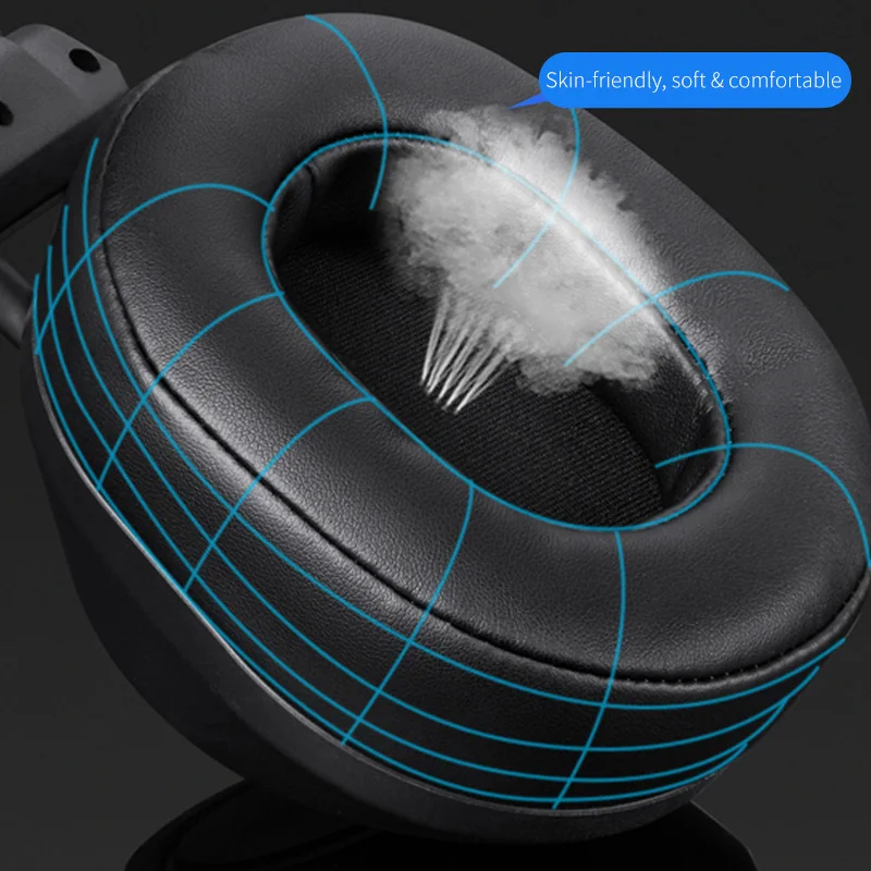 aula s600 rgb gaming headset bass stereo pc gamer over ear headphone surround sound wired headset with mic for laptop desktop free global shipping