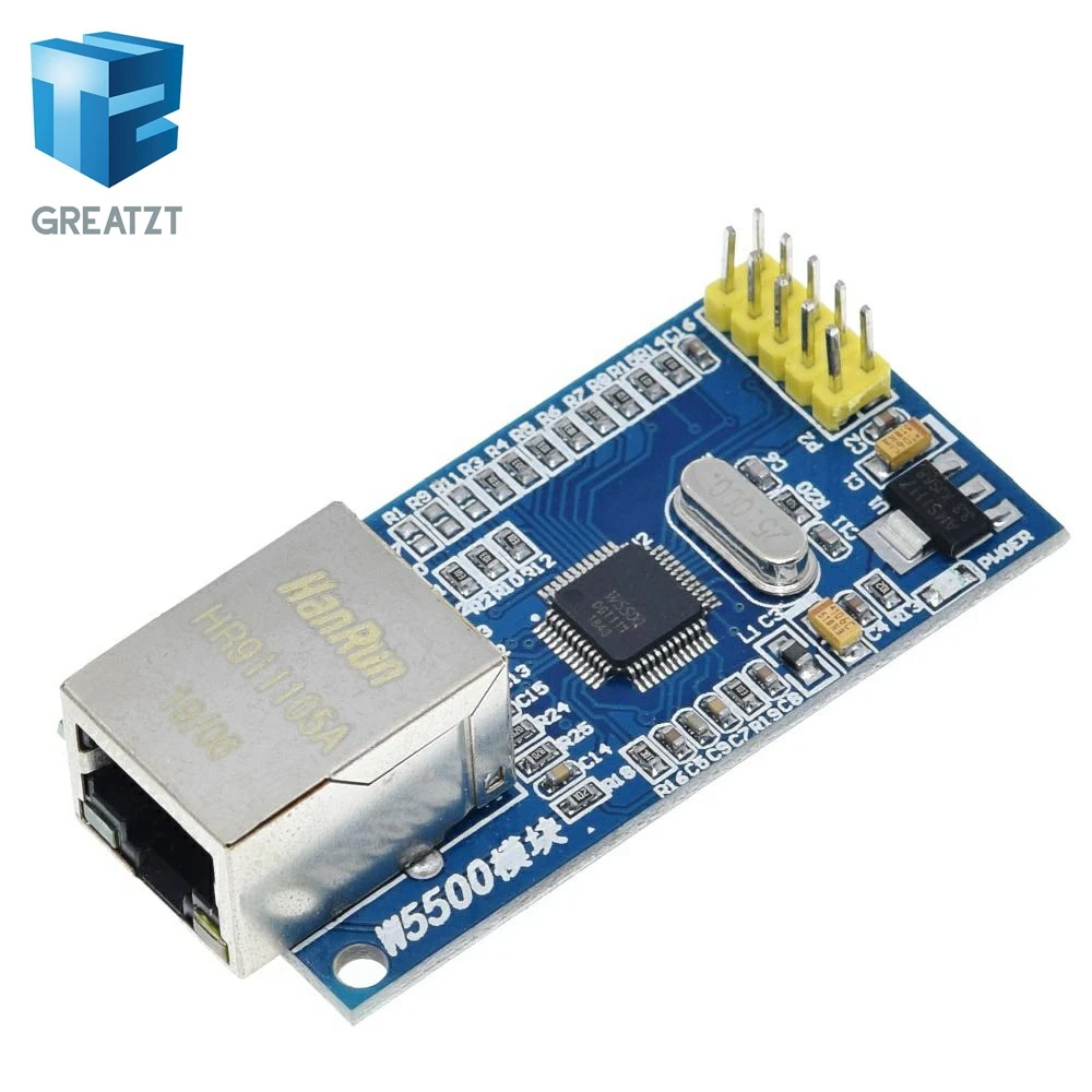 GREATZT W5500 Ethernet сетевой модуль оборудование TCP / IP 51 STM32 программа микроконтроллера