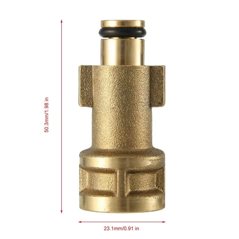 

Snowflake Foam Gun Joint Copper Joint High Pressure Foam Pot Household Water Gun Joint Hardware Tools