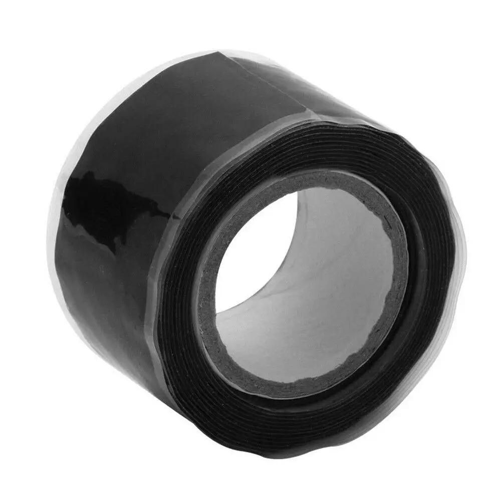 Не ремонтная лента 2 5*150 см прочный водонепроницаемый черный клей резиновый