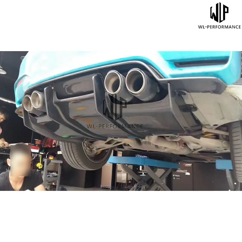 F80 M3 F82 M4 углеродное волокно комплект кузова передняя губа задний диффузор