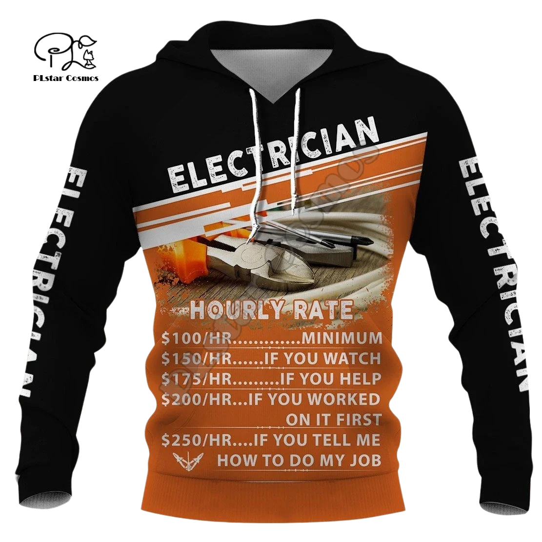 Мужские и женские электрика принт 3d толстовки работает куртка на молнии кофты с
