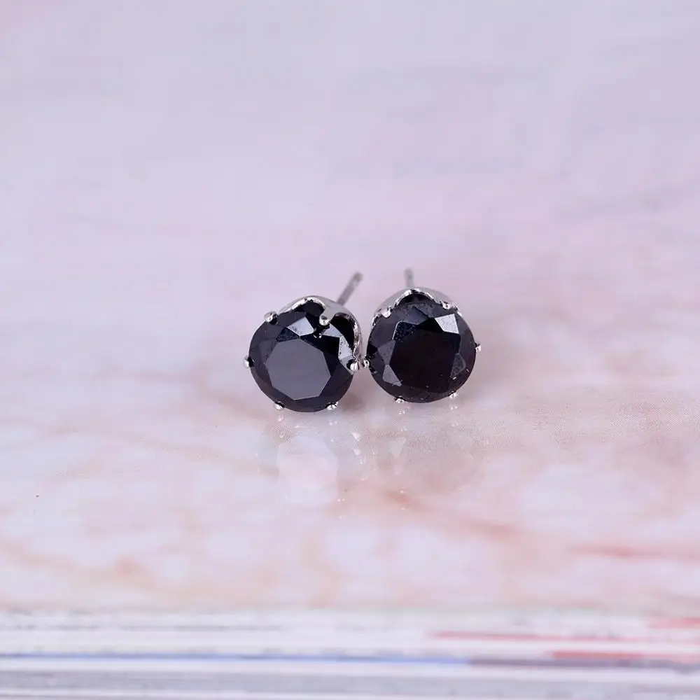 1 пара женская желтая и белая позолота белый Фианит морганит гранат розовый