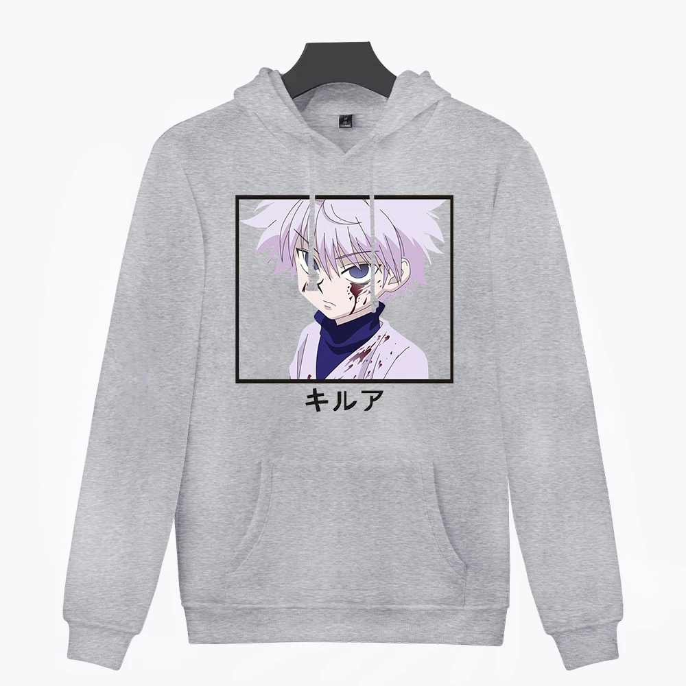 

Новинка 2021, худи Hunter X Hunter для мужчин и женщин, модные мужские/женские толстовки в стиле Харадзюку Hunter X Hunter, толстовки с длинным рукавом