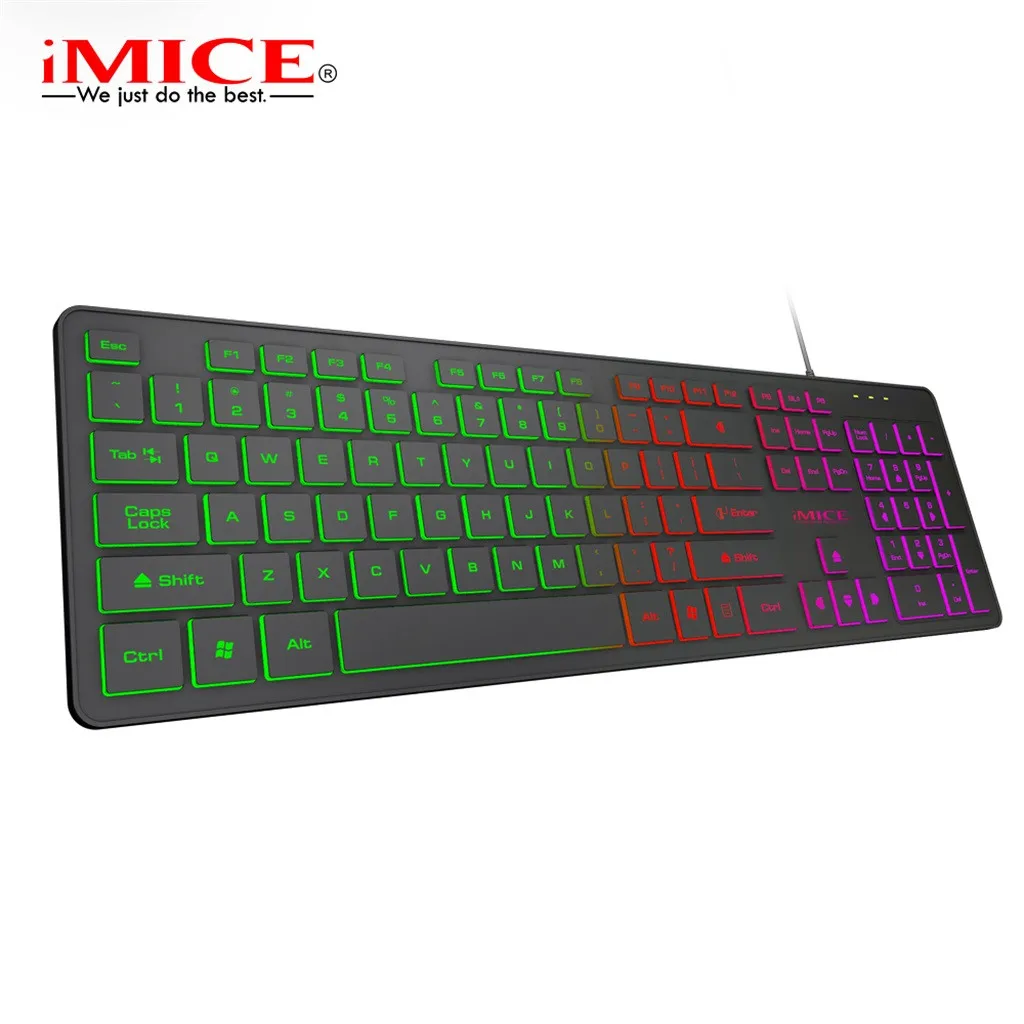 IMICE KA 200 клавиатура с подсветкой механическая игровая Проводная для ПК ноутбук