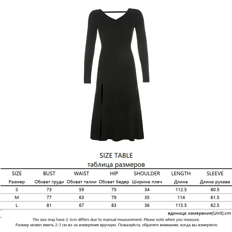 

Long Sleeve Slit Bodycon Dress Women Evening Party Vintage Elegant Slit Dresses Vestidos Mujer