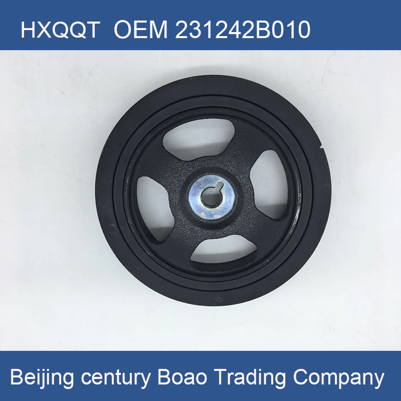 Шкив коленчатого вала 2010 2014 для Accent Veloster kia Rio Soul OEM 23124 2B010|pulley|pulley crankshaftpulley 1 |