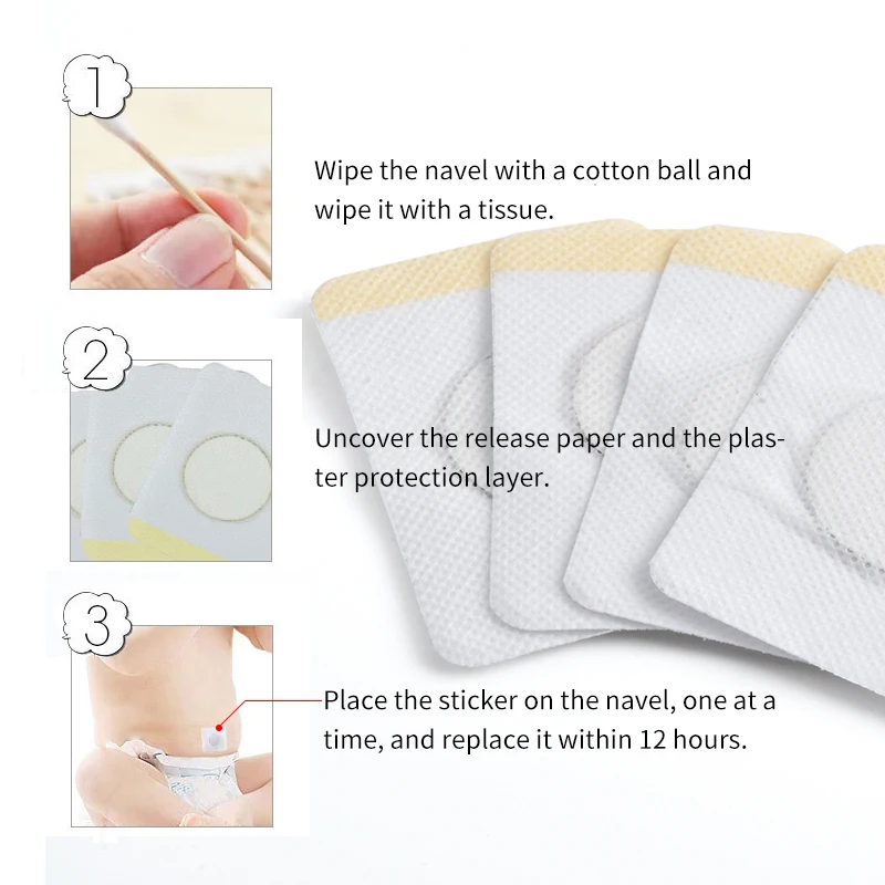 4 сумки Детская диарея травяные патчи ингредиент детская штукатурка