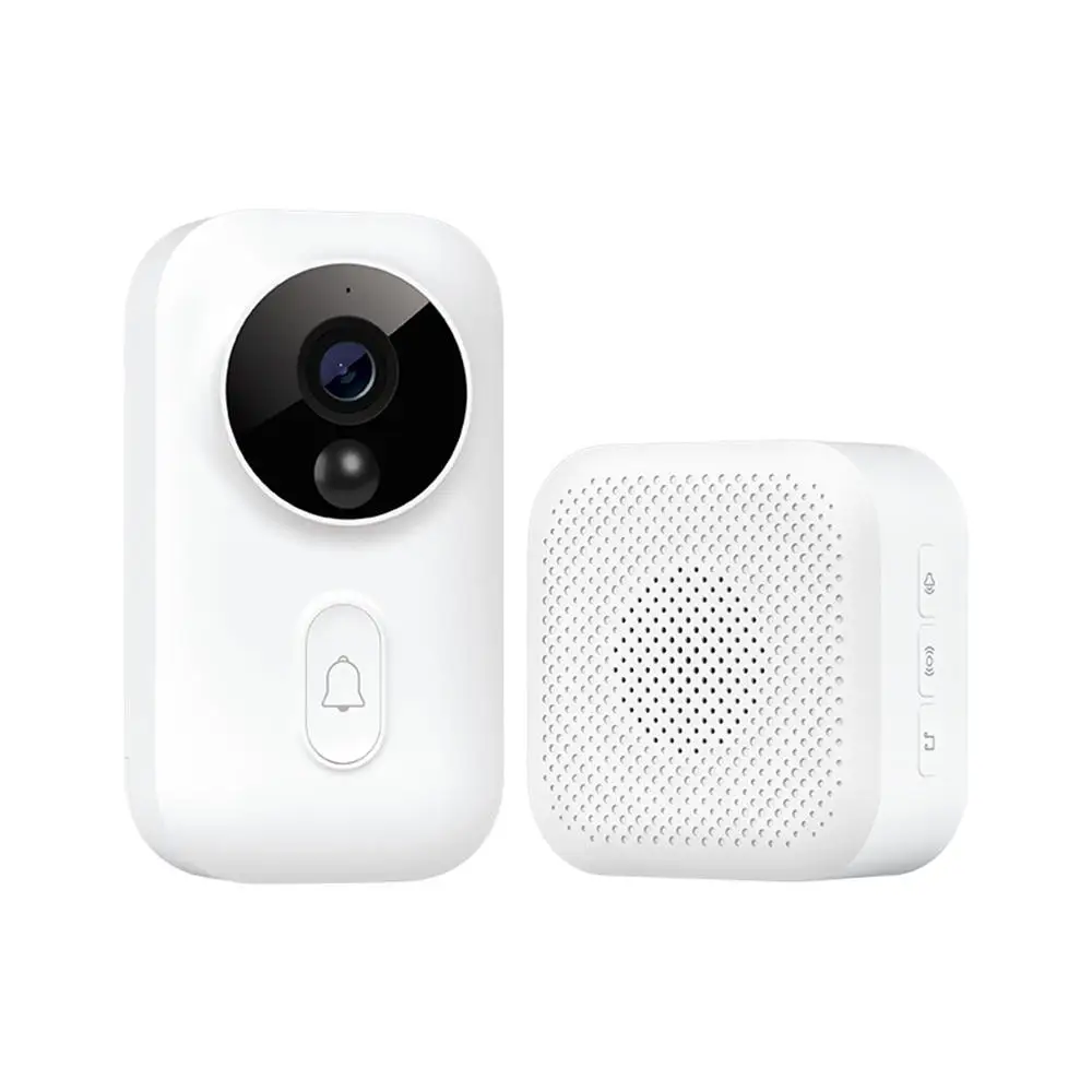 Xiaomi Mijia AI распознавание лица ИК Ночное Видение 720P видео дверной звонок набор обнаружения движения SMS Push домофон Облачное хранилище