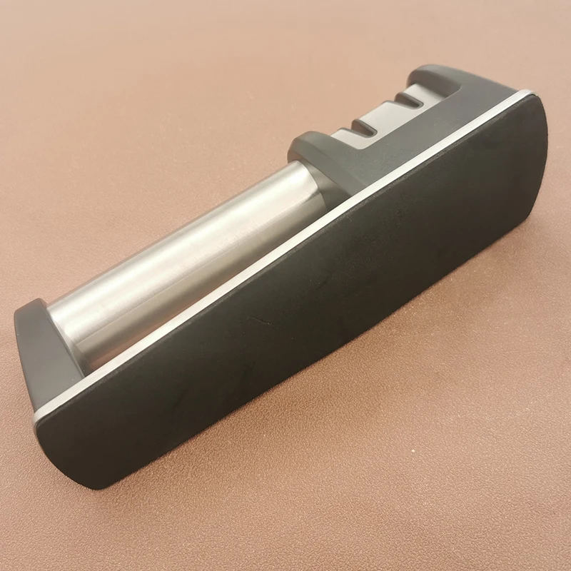 Stainless steel two-hole household sharpener kitchen knife fruit multi-purpose simple operation obvious effect | Дом и сад
