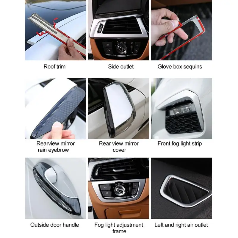 

1 Bottle 10ml Car Tape Primer Car Foam Tape Adhesive Double Side Adhesive Strong Tackifier For Window Pepair Car Accesories
