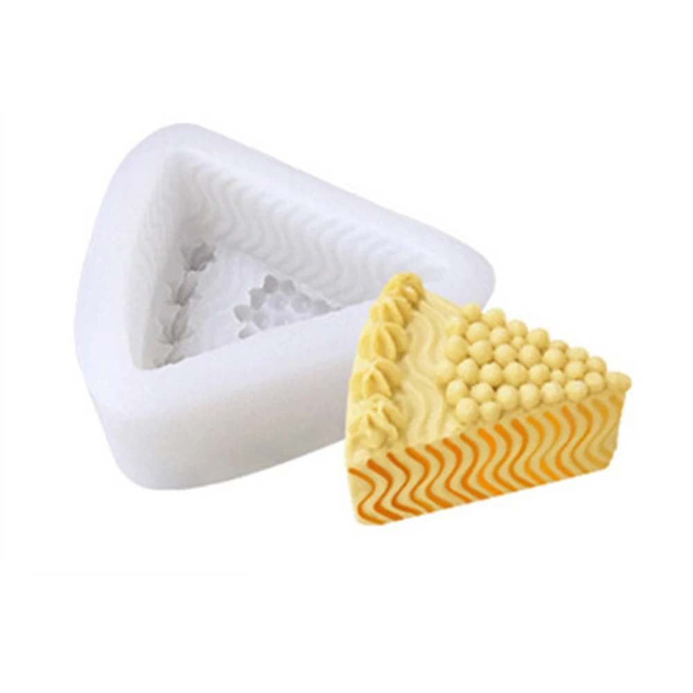 Симпатичная силиконовая форма для торта в форме сыра антипригарная шоколада