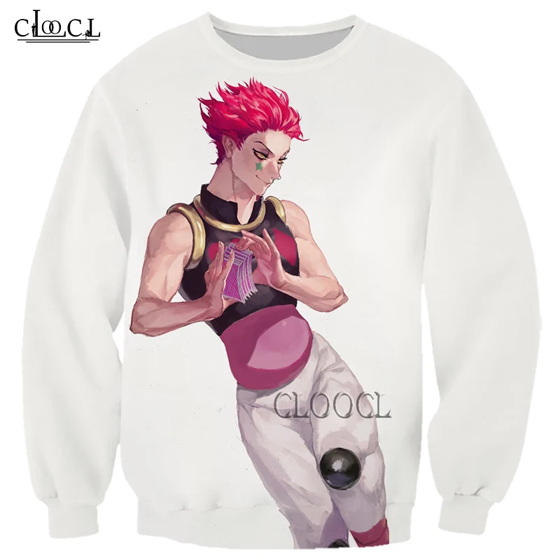 

HX Japanese Anime Hunter X Hunter 3D Print Men Women Sweatshirt Casual Hip Hop Long Sleeve Outerwear Harajuku Tops Drop Shipping