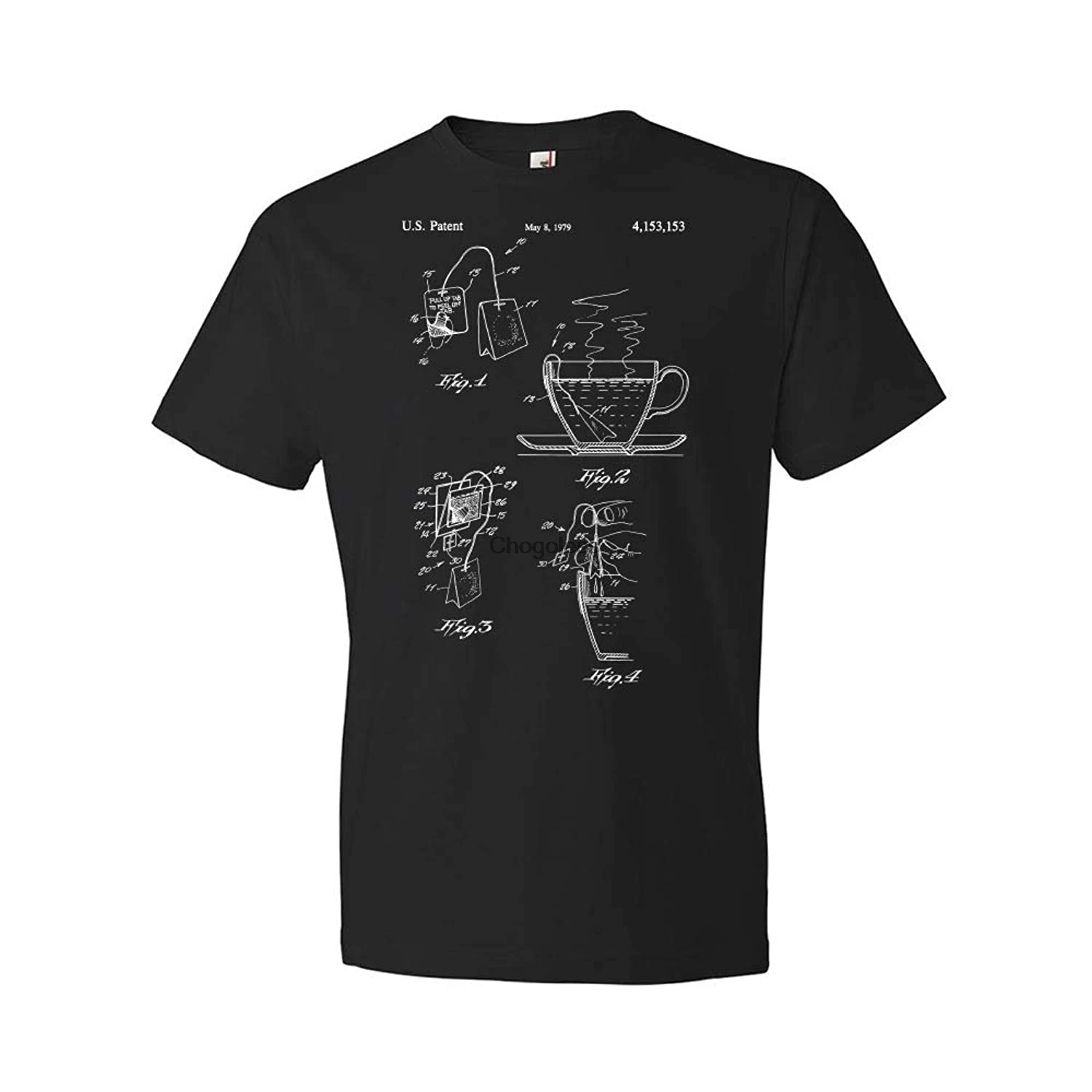 

Tea Bag T-Shirt Tea House Tee Tea Lover Gift Coffee Bar Shirt Barista Gift