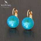 Ювелирные изделия Xuping, Летняя распродажа, Новое поступление, хрустальные серьги популярного Европейского дизайна для женщин и девочек, 81056132