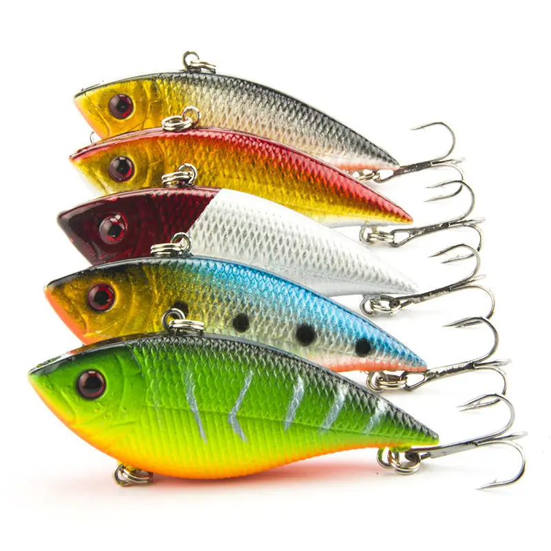 5 шт./лот 7 см 10 г Высококачественная лазерная Реалистичная Рыболовная Приманка VIB
