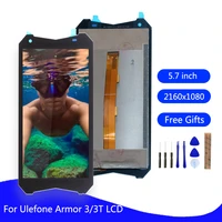 original for ulefone armor 3 3t lcd display touch screen assembly for ulefone armor 3t screen display phone parts free tools