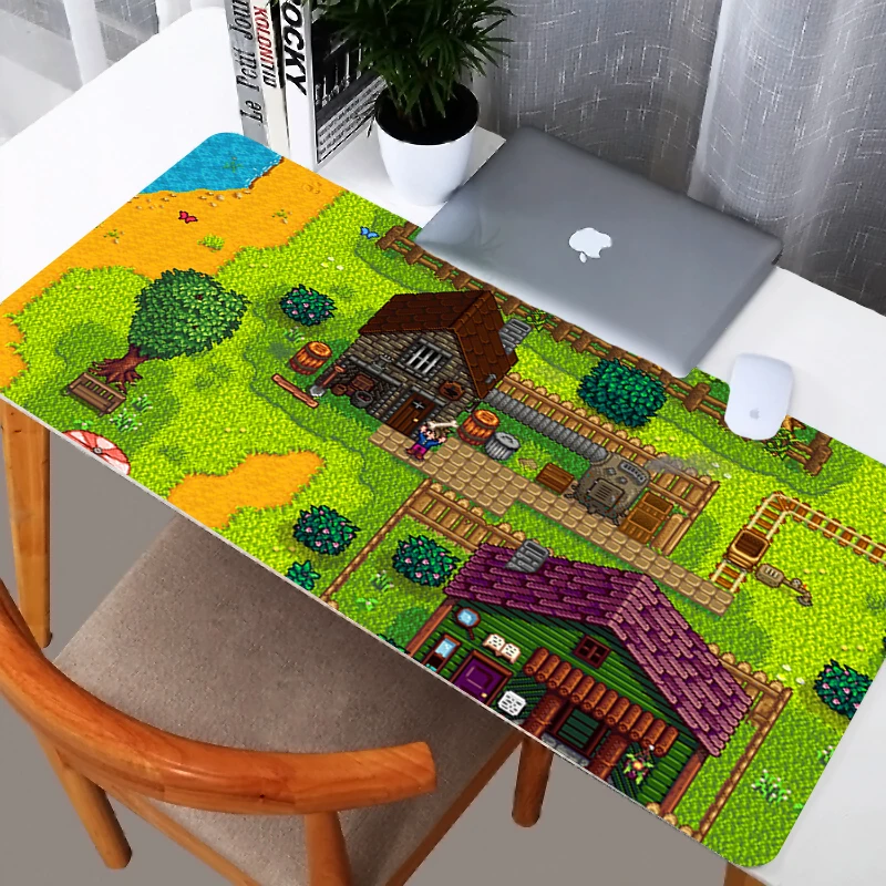 

Коврик для мыши stardew valley, игровой коврик для мыши 900x400, резиновые коврики для клавиатуры, Настольный коврик, коврик для украшения стола, коври...