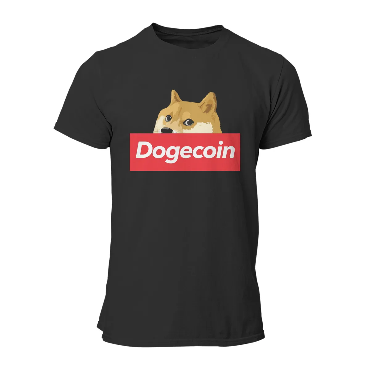 Фото Dogecoin (5) Модные парные летние футболки унисекс стиль 143094 №3