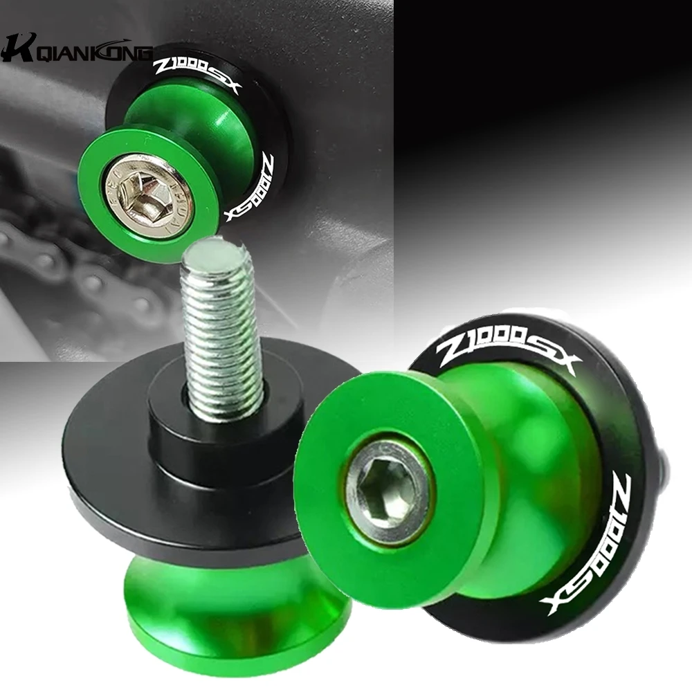 

Motorcycle Accessories 8mm 10mm CNC Aluminum Swingarm Spools Stand Screw Slider For KAWASAKI Z1000SX Z1000 SX 2017-2020 2019 18