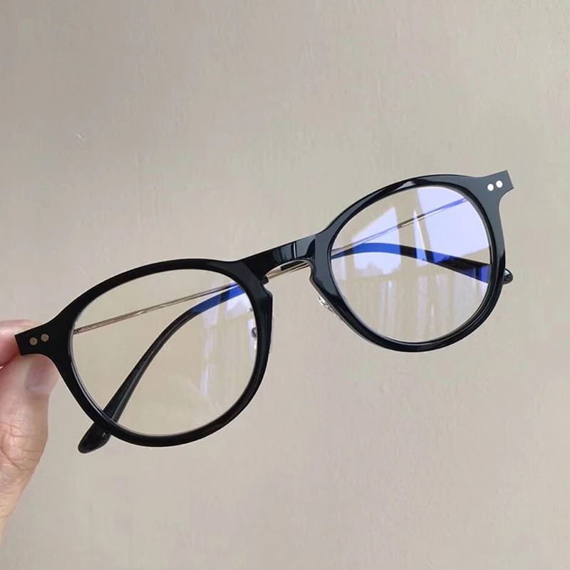 Женские и мужские очки Cozmo круглые для чтения близорукости по рецепту 2019 |