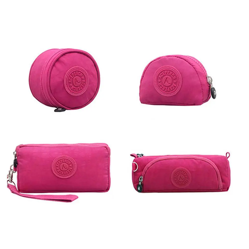 Rose Red ACEPERCH Casual Women Wallet for Credit Cards Small Luxury Brand Leather Short Womens Wallets and Purses Carteira Feminina - Цвет: Rose Red