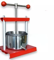 6l manual juice honey pressing machine stainless steel juicer slow extractor hand wine pressing manor presser