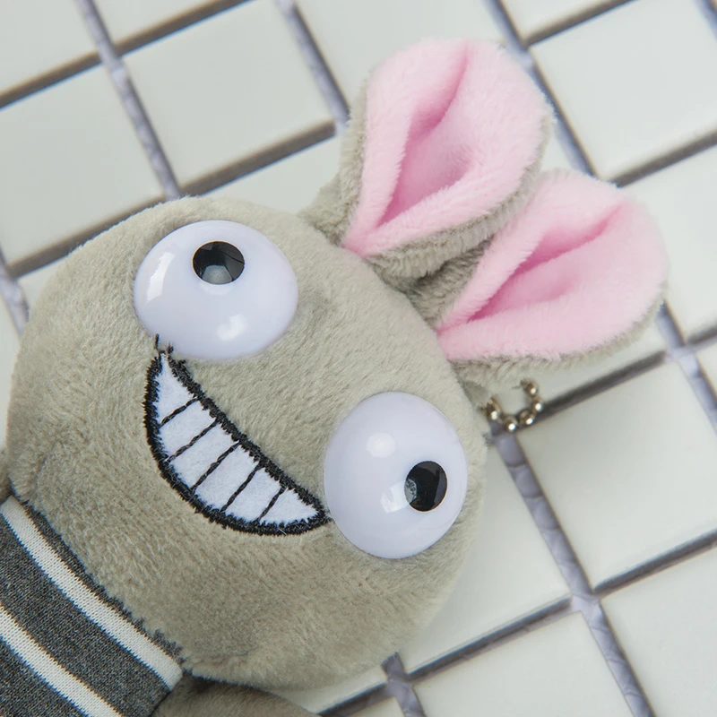 Счастливые большие глаза креативная мультяшная плюшевая игрушка кукла мягкая