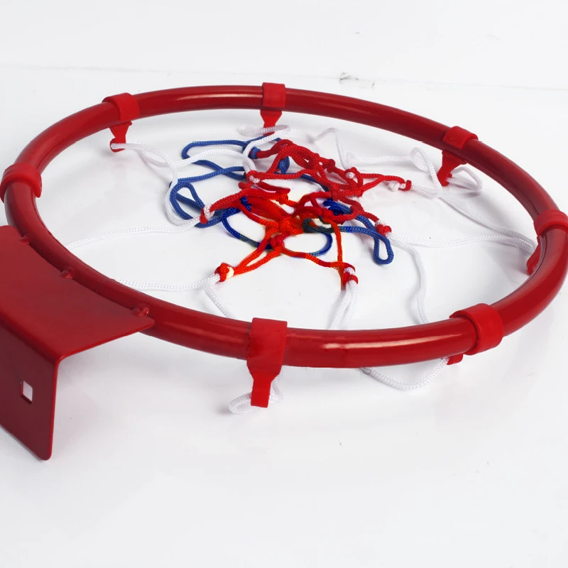 25 см железная подвесная баскетбольная сетка с настенным креплением мини-обруч