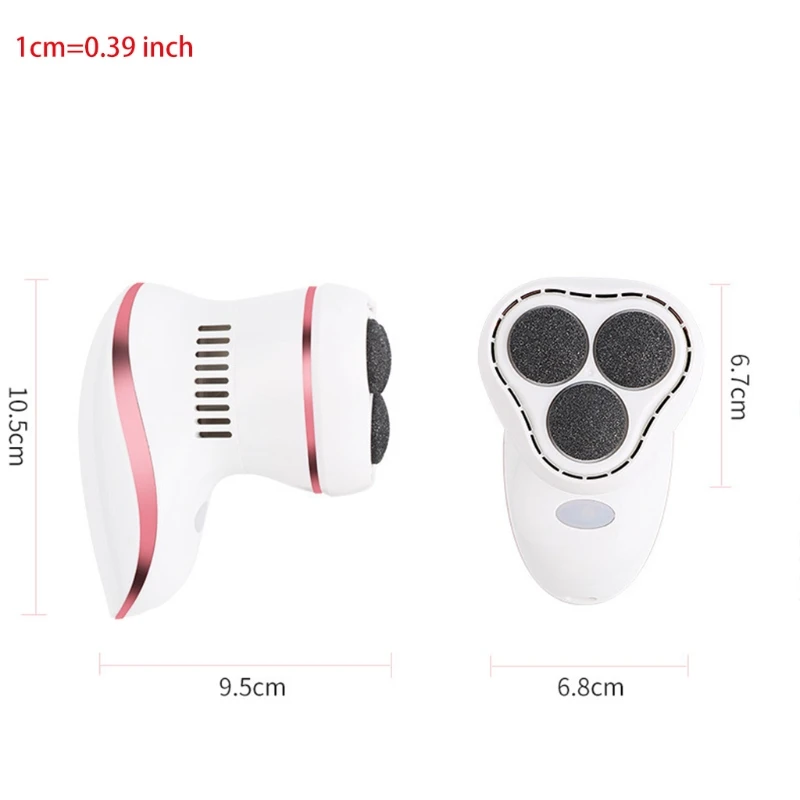 

M7DF Rechargeable Portable Electronic Foot File Pedicure Tools, Electric Callus Remover, Professional Feet Care Ideal Gift