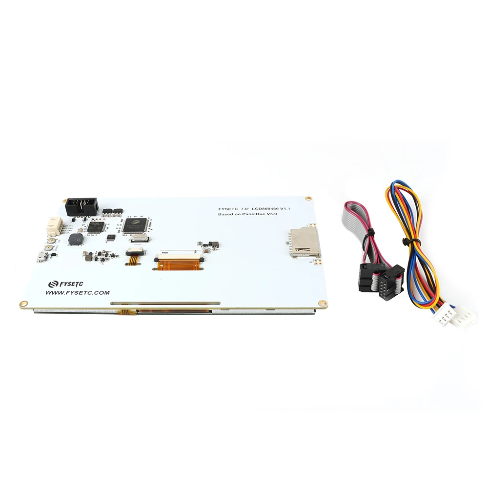 FYSETC 7 ''7 дюймов PanelDue 7i интегрированная панель цветной сенсорный экран контроллеры для DuetWifi Duet 2 V1.04 Duet 2 Ethernet