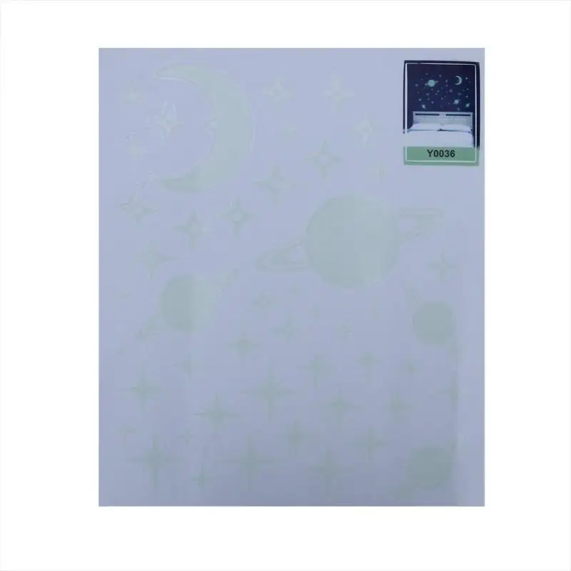 Пластиковая Наклейка на стену в виде Луны | Дом и сад