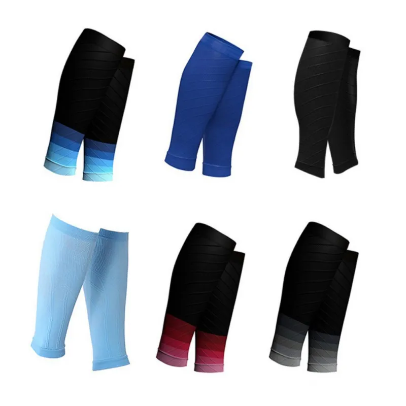 

New 2021 Sports Calf Protector Sleeves Shin Leg Shin Guard Compression Socks Sleeves For Football Running Basketball Cycling