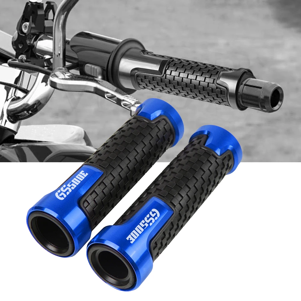 

Motorcycle Accessories 7/8 22mm Handle Bar Grip Cnc Aluminum For SUZUKI GS500E