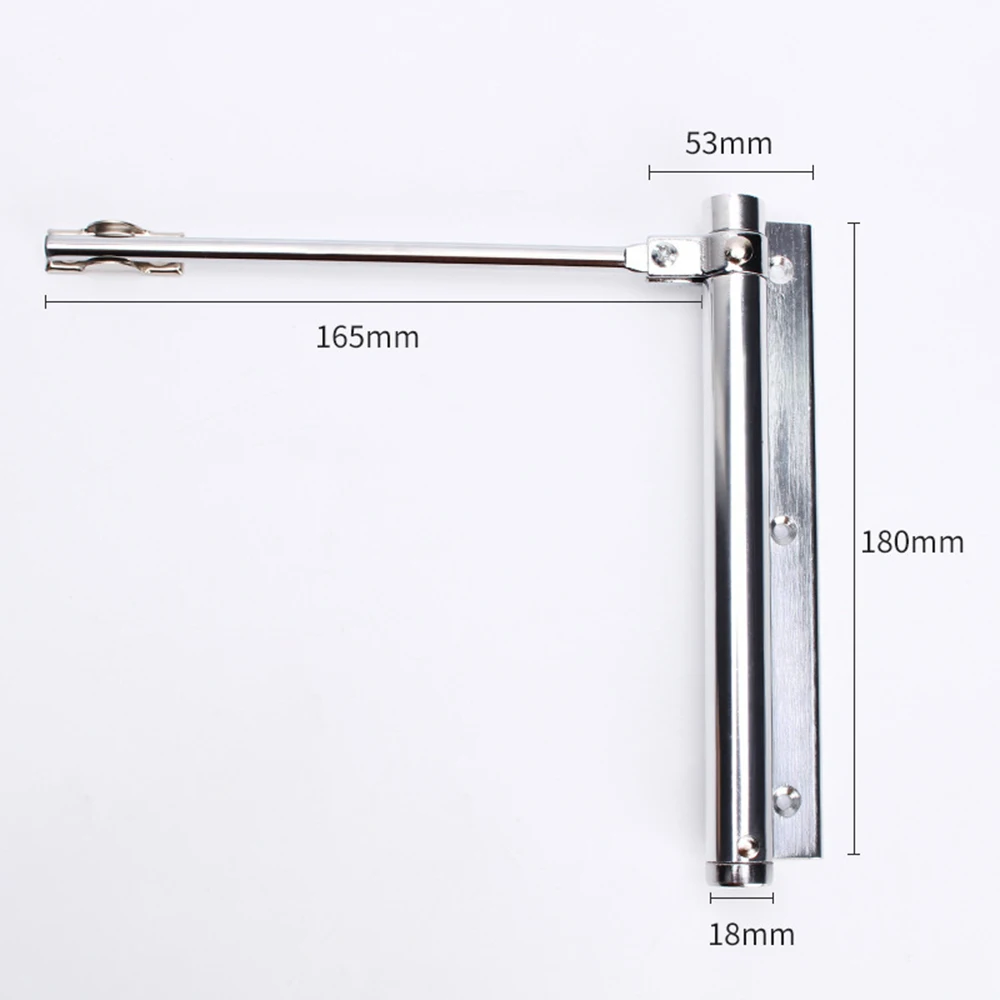 Adjustable Door Closer Stainless Steel Automatic Spring Latch Hinge For Home Office Fire Rated Furniture Hardware Hot | Обустройство