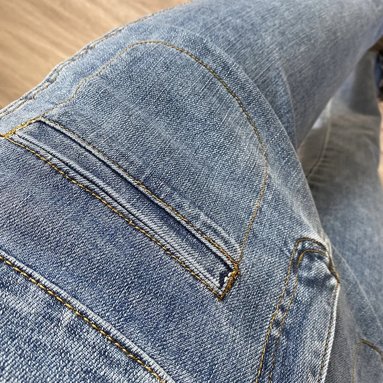 

Women Flare Jeans High Waist Simple Female Long Denim Pants New Fashion Early Autumn
