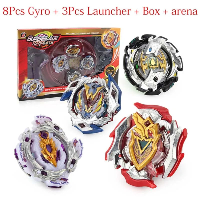 PT 104 105 106 110 Горячий 41 набор Beyblade Arena волчок металлический бой Bey blade металлический Bayblade стадион детские подарки классическая игрушка для детей - Цвет: PT 104 105 106 110