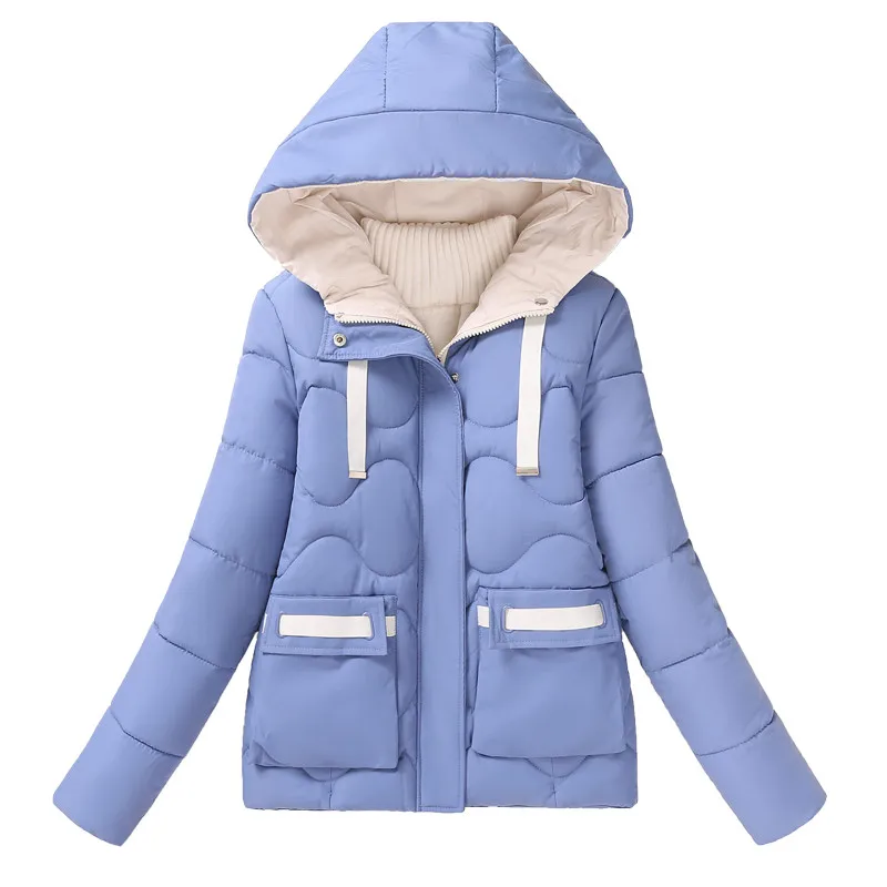 

2020 Winter Middle School Student Down Cotton Jacket Female Coat All-match Girly Outfit Women Parkas Women's Coats A327