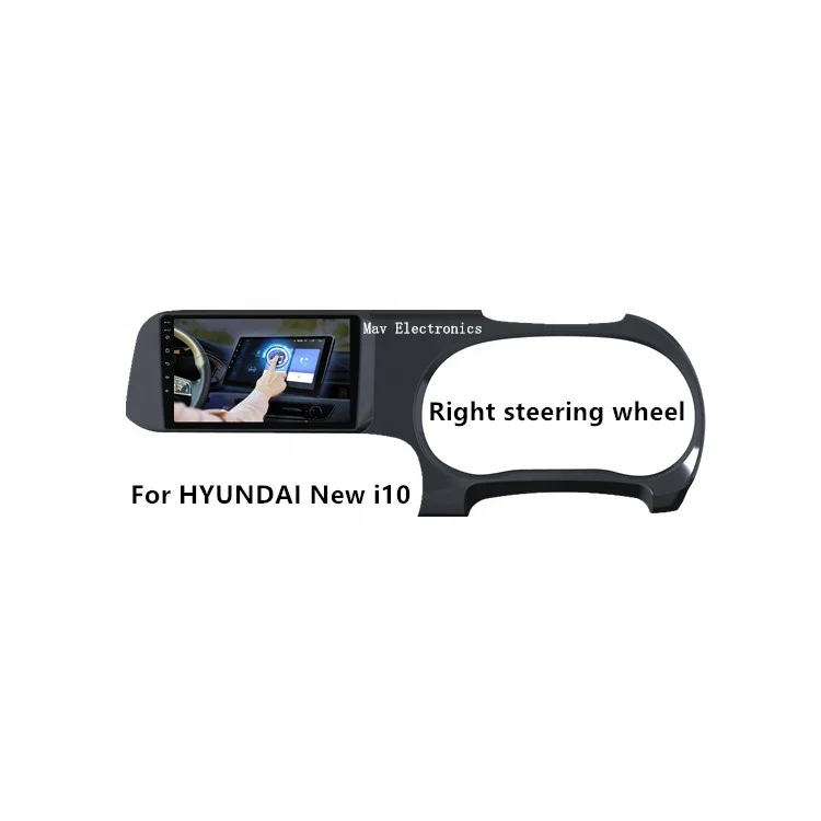 

Автомагнитола на Android для Hyundai i10, видеомагнитола с GPS-навигацией, закаленным стеклом 2.5D, с функцией заднего хода