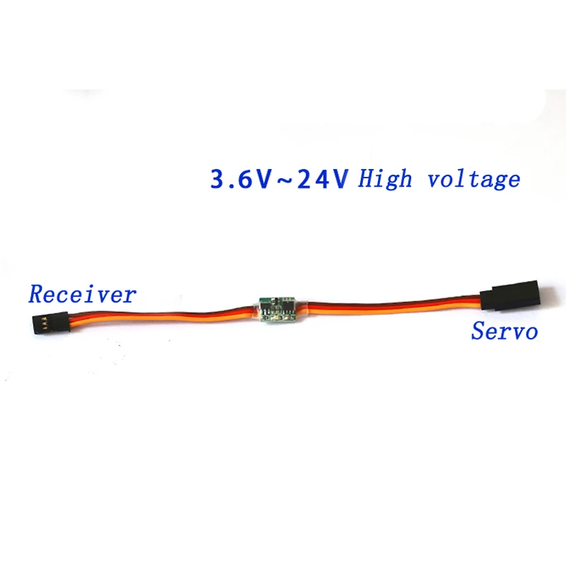 5PCS Servo Reverser 3.6V-24V/3.6V-5V Steering Gear Inverter 2A 5A Reverse Controller Module Spare Parts for RC Aircraft Drone | Игрушки и