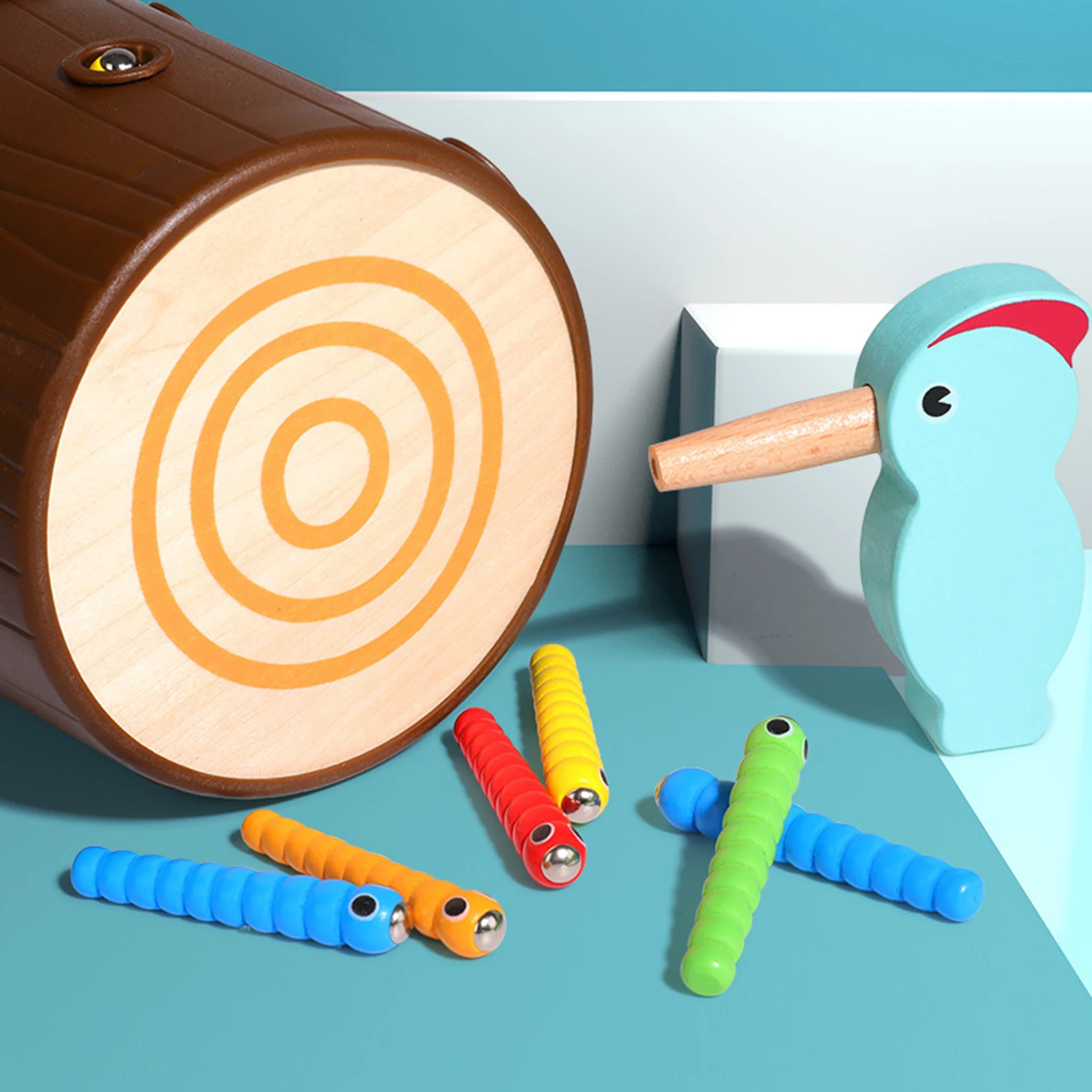 

Montessori Educational Toodpecker Insect Catching Toys Educational Toy For Kids Montessori Intellectual Development Table Game