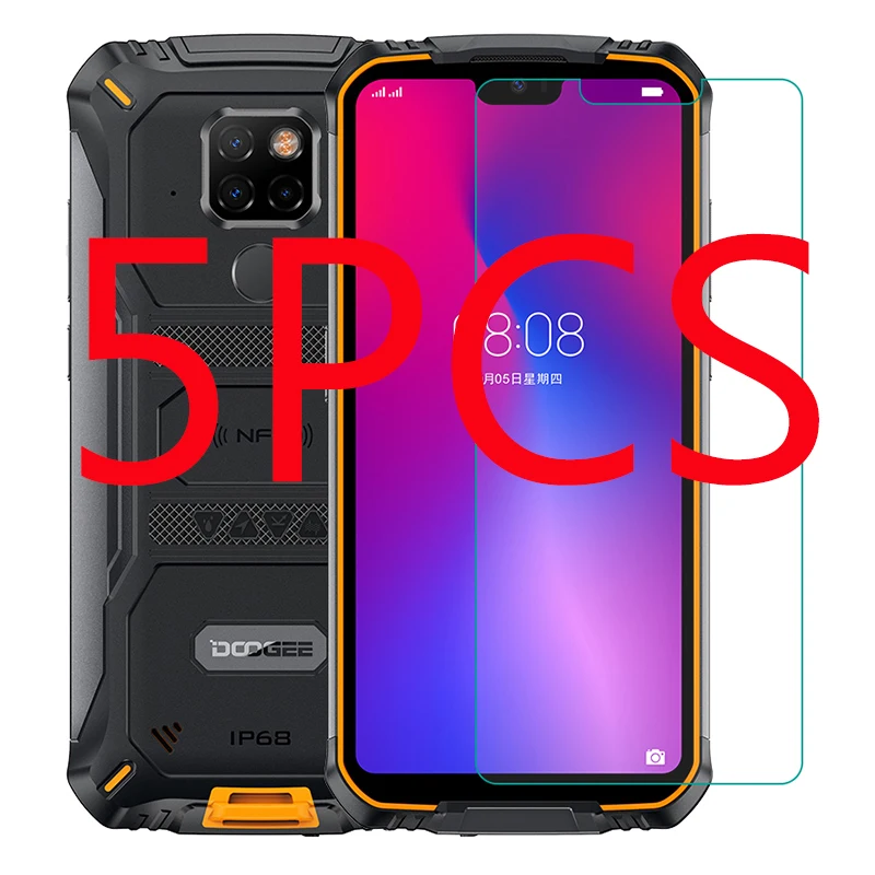 5 шт. Для doogee s68 pro закаленное стекло защитное 2.5D высокого качества на s68pro защитная