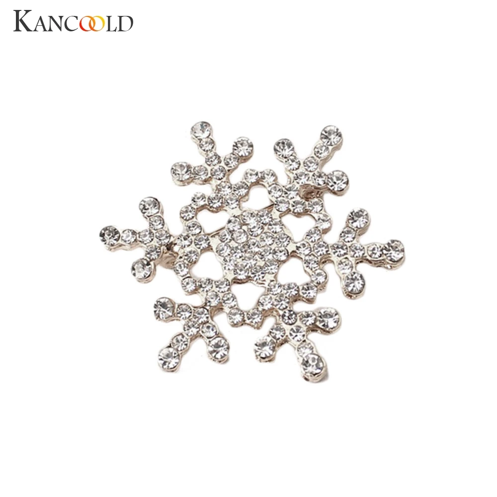 KANCOOLD распродажа женские модные булавки Очаровательная Хрустальная брошь со