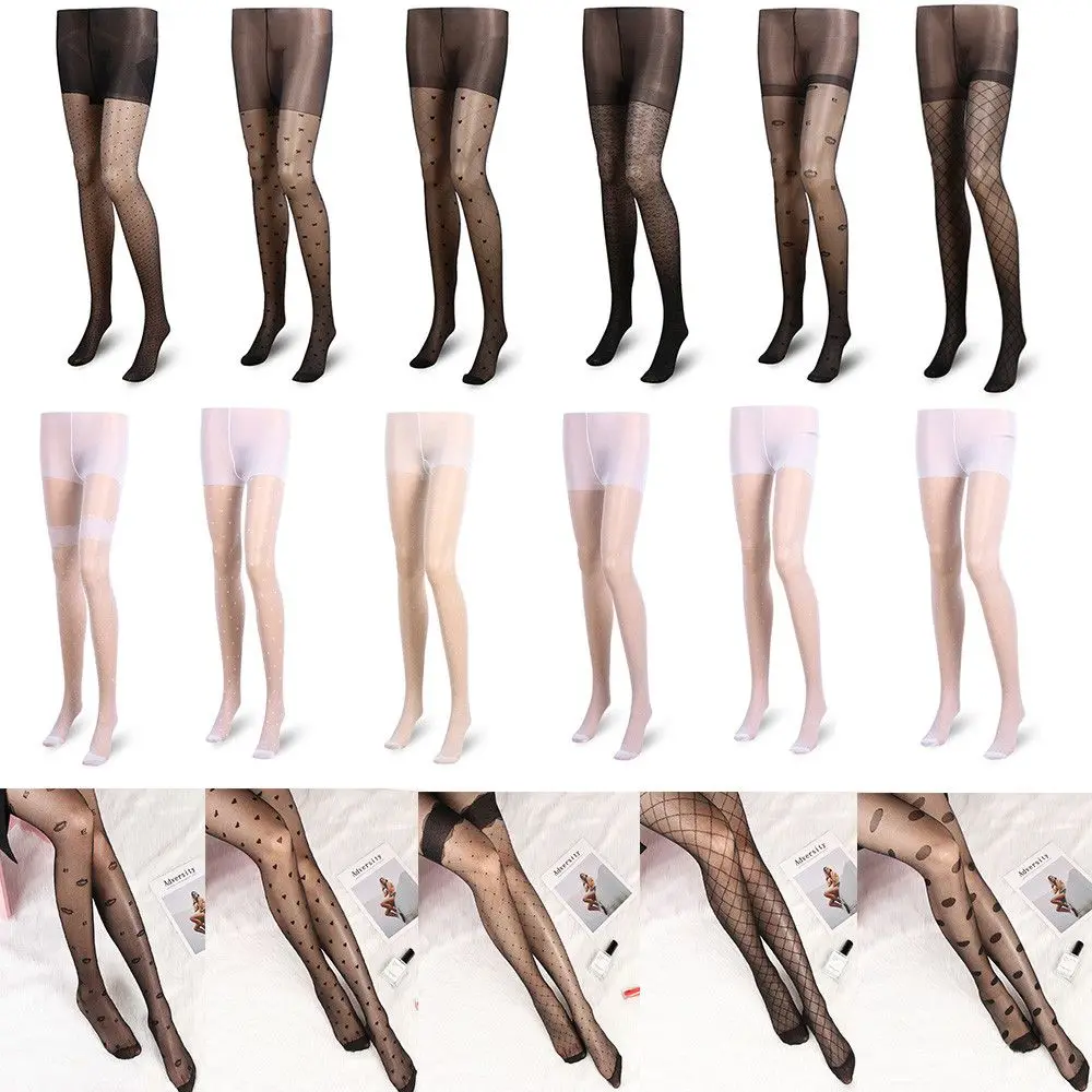 Женские колготки классические шелковые тонкие женские винтажные Чулки с