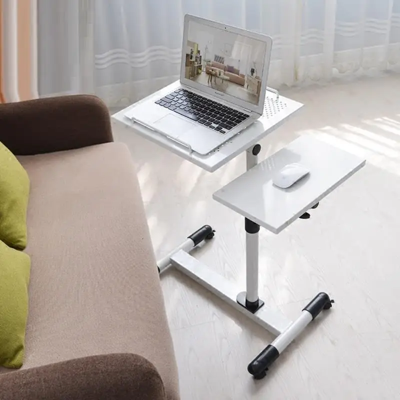 Портативная подставка для ноутбука Dobravel Portatil Escritorio Tafel, Офисная маленькая Регулируемая прикроватная подставка для ноутбука, компьютерный стол