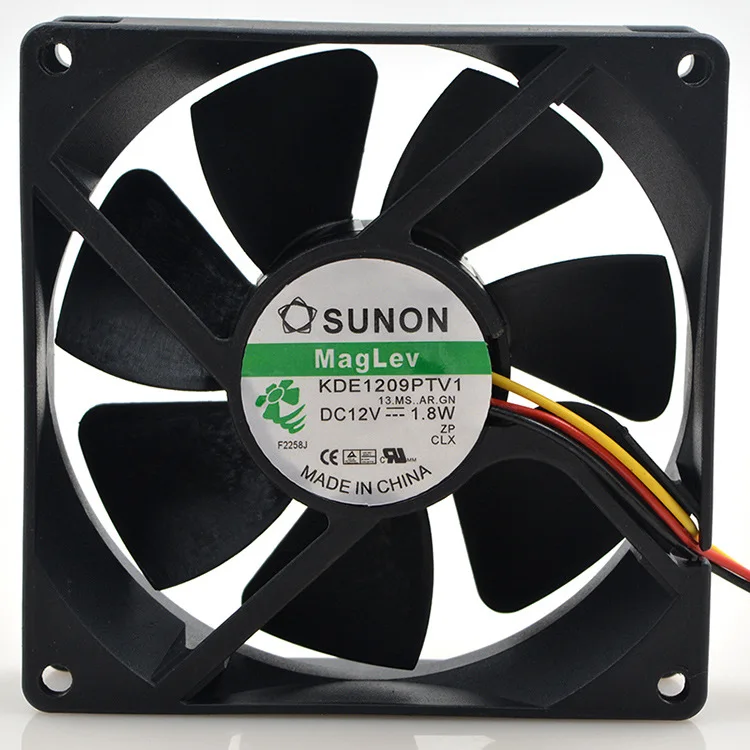 

Original FOR built/Sunonkde 1209 PTV 19025 12V 1.8W9cm chassis power fan