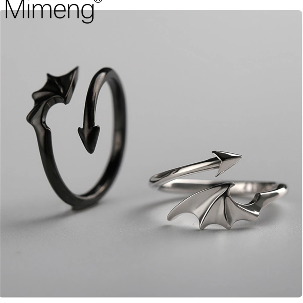 Mimeng новинка горячая Распродажа пара колец простое и стильное Ретро регулируемое