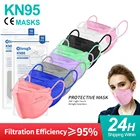 Корейская маска Fish KN95 ffp2mask fpp2, многоразовый респиратор KN95, ffp2, FFP3