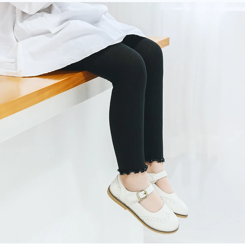 

Children Skinny Pencil Pants Leggings Skinny Elastic Girls leggings Spring Autumn Candy Color Legging 0-6T