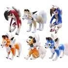 25-30 см покемон аниме Lycanroc животные белый яллор Синий Красный оборотенок волк плюшевые мягкие игрушки куклы Подарки для детей